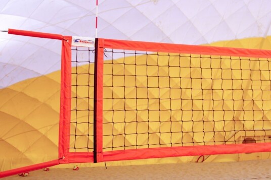 Sandvolleyballnett Strandturnering