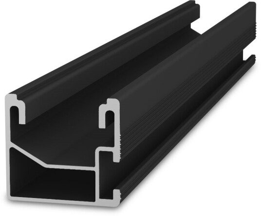 K2 SingleRail 36 - 4 4m skinne - Sort