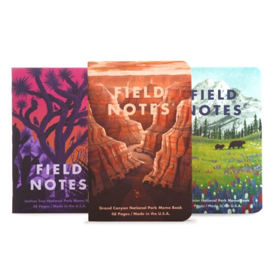 Field Notes National Parks Series B 3-pakke