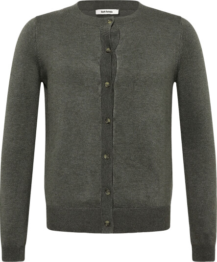 Soft Rebels Srmarla Cardigan Knit Khaki green XS