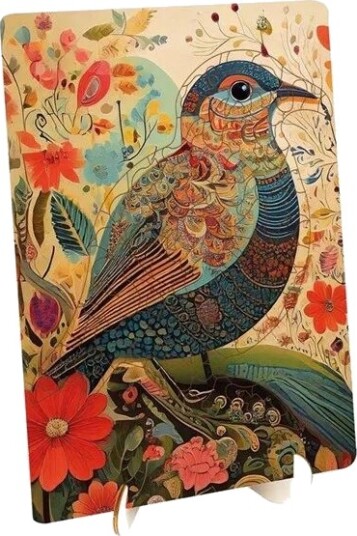 Creative Craft Group Wooden Puzzle Bird Unique Shapes 130 Pcs. Tre