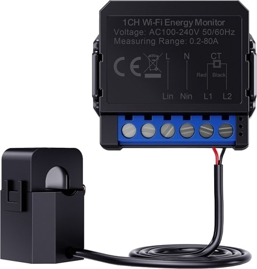 Avatto Zigbee Toveis Smart Energimåler ZWPM16 1 Avatto Zigbee Toveis Smart Energimåler ZWPM16 1