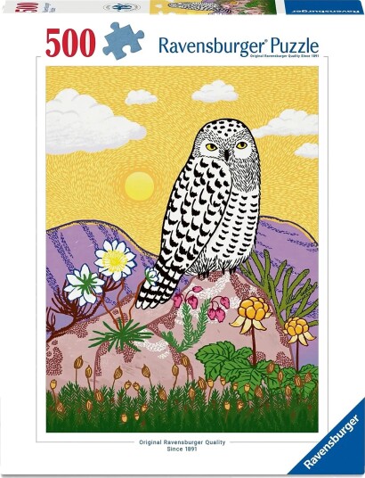 Ravensburger Snowy Owl 500p Multi/Patterned One Size Ravensburger Snowy Owl 500p Multi/Patterned One Size