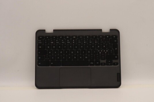 Mech_Asm Kbd W/C-Cov Nordic  Chicony Bk