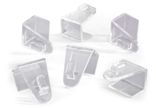 bonprix Vindusoppheng (6-pack) 0 (H/B: 3,7/2,6 cm) fargeløs