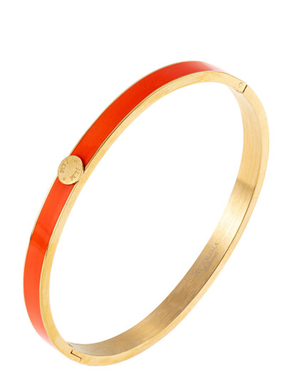BY JOLIMA Palermo Bangle |Orange |One Size BY JOLIMA Palermo Bangle |Orange |One Size