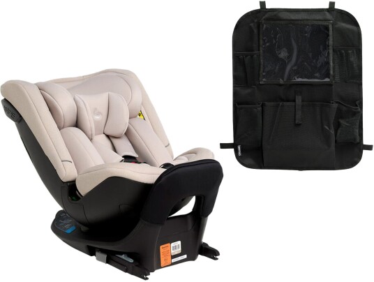 Beemoo Rotate i-Size Bilstol inkl. 3-in-1 Sparketrekk, Oat/Black