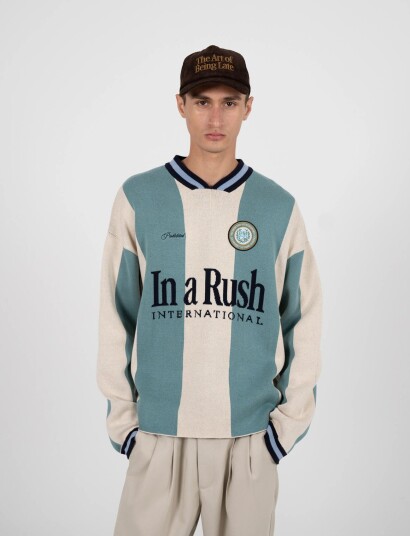 Prohibited Overdrive Knit Trikot Matcha Blue L