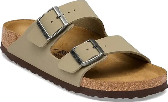 Birkenstock Arizona Bf Faded Khaki/Dark Brown Os Khaki green 45