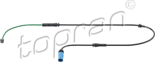 Sensor slitasje bremsebelegg TOPRAN 503 067 Sensor slitasje bremsebelegg TOPRAN 503 067