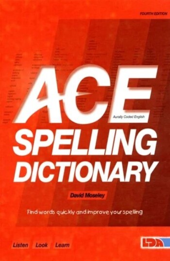 Ace Spelling Dictionary Av David Moseley