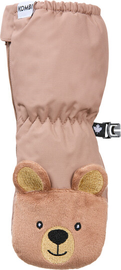 Kombi Sherpa Anim Infant Mitt Bear XS