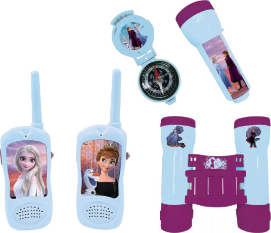 Lexibook Frost Eventyrsett Med Walkie Talkies Frosset Erfaringssett 85661 Lexibook Frost Eventyrsett Med Walkie Talkies Frosset Erfaringssett 85661