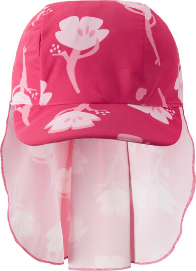 Reima Mustekala UV solhatt med skjerm rosa str 48/50 1 stk Reima Mustekala UV solhatt med skjerm rosa str 48/50 1 stk