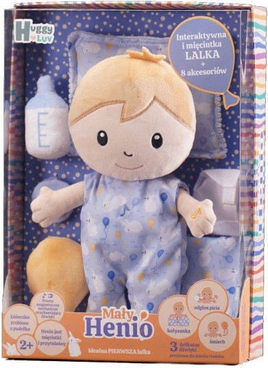 TM Toys Huggy Luv Interaktiv Dukke Henio TM Toys Huggy Luv Interaktiv Dukke Henio