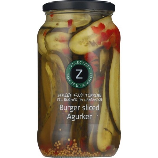 Burger Sliced Agurker 970g Zelected