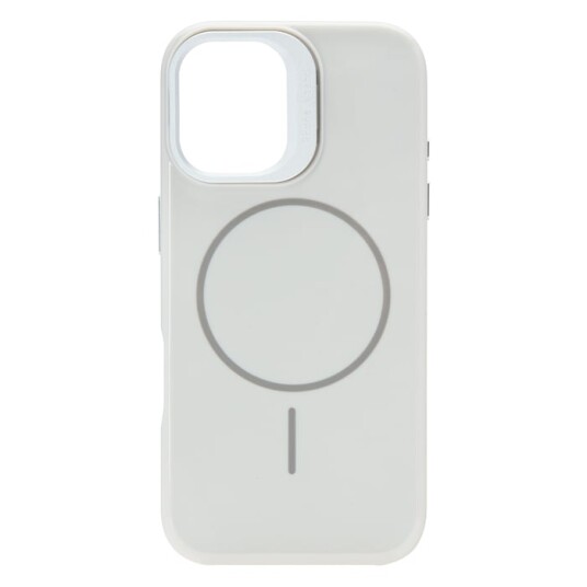 Linocell Flip Stand Case Mobildeksel for iPhone 17 Hvit