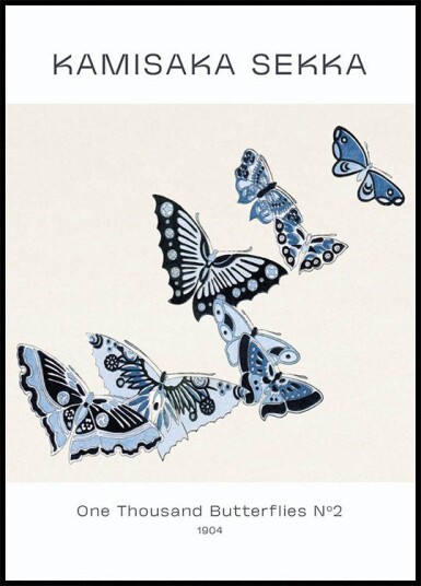 One Thousand Butterflies №2 Plakat Plakat / 30x40cm One Thousand Butterflies №2 Plakat Plakat / 30x40cm