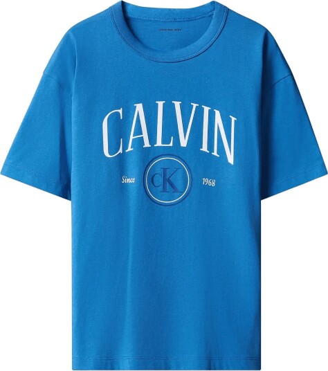Calvin Klein Calivin Ck Circle Ss T Shirt Blue 164 x 14 Calvin Klein Calivin Ck Circle Ss T Shirt Blue 164 x 14