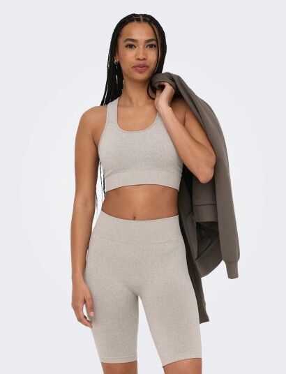 Only Play Onprosea 2 Seam Bra   Beige   S