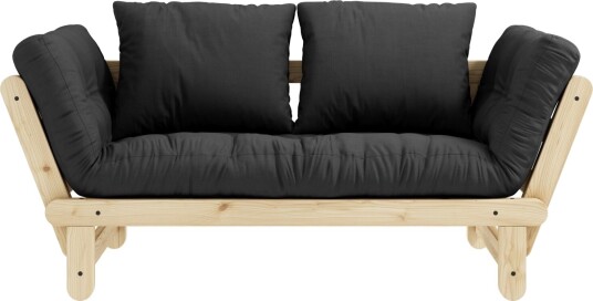 Karup Design Beat Sofa Klarlakkert Furu/734 Mørk Grå