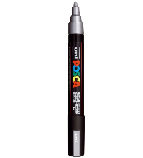 Posca Posca Marker PC-5M Medium Silver