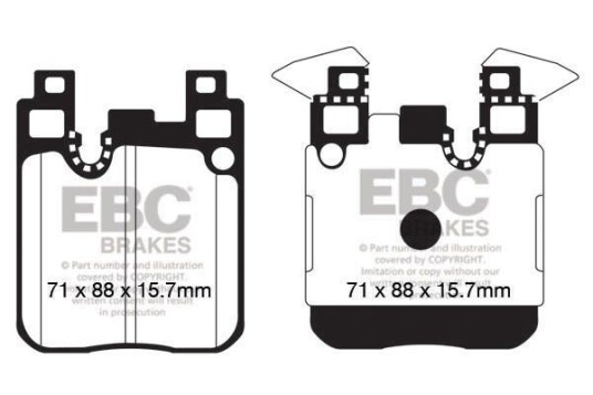 Bremseklosser EBC Brakes DP42133R