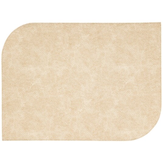 Erwin M. Bordbrikke Shana 2 runde hjørner; 32.5x44 cm BxL; Beige/Gråbrun; Rektangulær; 6 Stykk / Forpakning