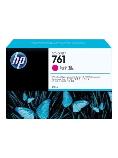 HP 761 / CM993A Magenta Ink - Blekkpatron Rød