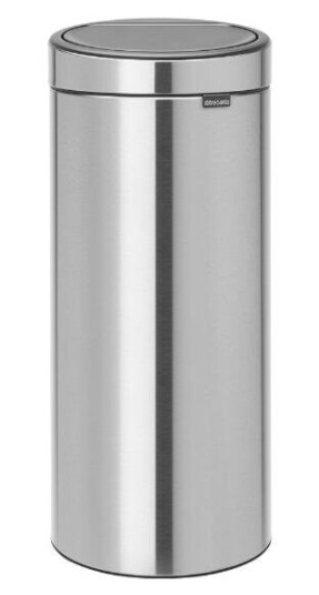Brabantia  Avfallsbøtte touch 30L sølv