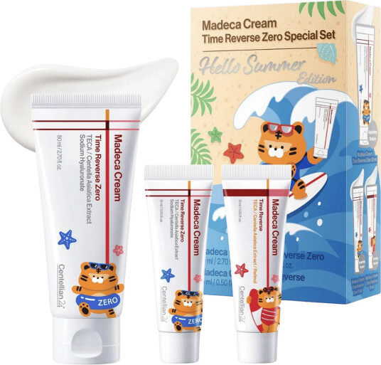 Centellian24 Madeca Cream Time Reverse Zero Set Hello Summer Edition Nude ONE SIZE Centellian24 Madeca Cream Time Reverse Zero Set Hello Summer Edition Nude ONE SIZE