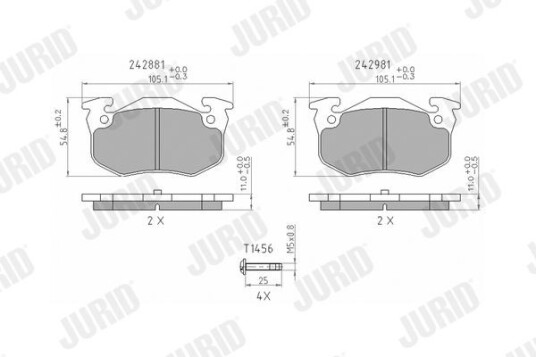 Bremseklosser JURID 571747J