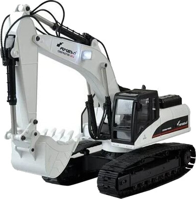 Amewi Full-Metal G704E Excavator 1:14 2.4GHz RTR White