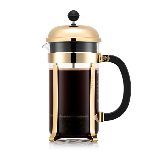 Bodum Chambord presskanne gull 8 kopper Bodum Chambord presskanne gull 8 kopper