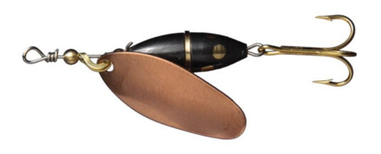 Myrans Spinner, Panter kobber, 5 gram Myrans Spinner, Panter kobber, 5 gram