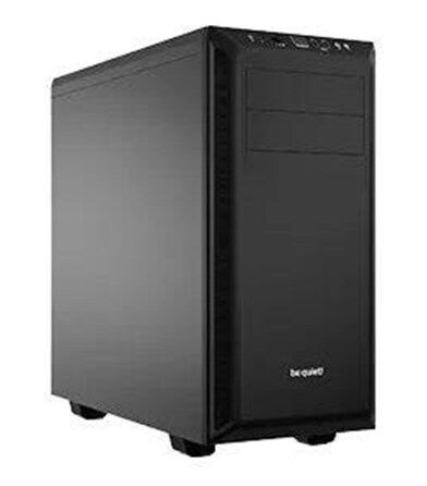 be quiet! Pure Base 600 Midi Tower Kabinett Støydempet Svart be quiet! Pure Base 600 Midi Tower Kabinett Støydempet Svart