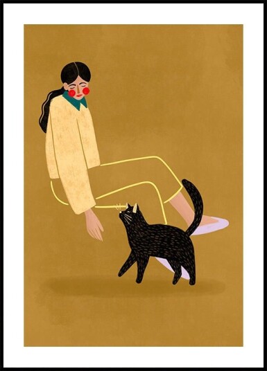 Cat Mum Plakat Plakat / 50x70cm