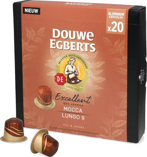 Douwe Egberts | Excellent Mocca Lungo 20 kapsler til Nespresso®