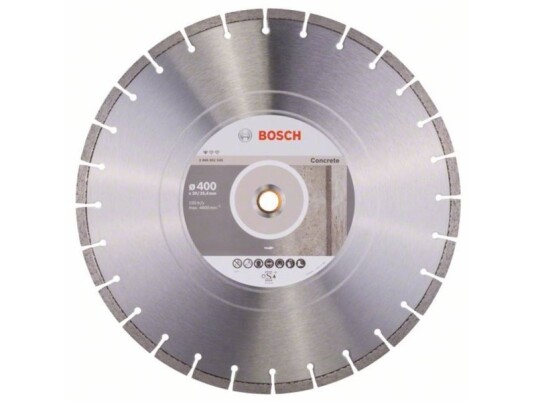 Bosch Diamantskive 400 mm for Betong, 2,8 mm Tykkelse, 1 Stykke