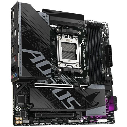 Gigabyte B840M Aorus Elite Micro ATX Hovedkort med Wi-Fi 6E Gigabyte B840M Aorus Elite Micro ATX Hovedkort med Wi-Fi 6E