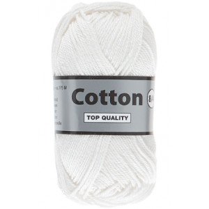 Lammy Cotton 8/4 Garn 844 Hvit Lammy Cotton 8/4 Garn 844 Hvit