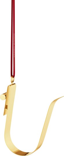 Julepynt 18k Gullplettert, U