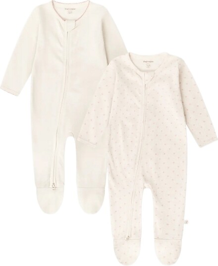 That"s Mine Nalina Onesie 2 Pack Cream 68CM/6M