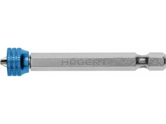 Högert Technik Ph2 Skrutrekkerbits, 65Mm Med Magnetisk Holder Högert Technik Ph2 Skrutrekkerbits, 65Mm Med Magnetisk Holder