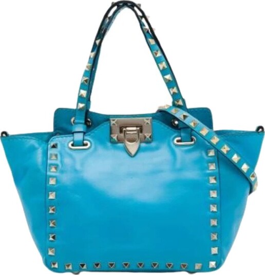 Valentino Vintage Dame Pre owned Blå ONE SIZE, Valentino Vintage Dame Pre owned Blå ONE SIZE,
