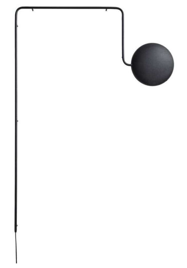 Woud Mercury Vegglampe Sort Woud Mercury Vegglampe Sort