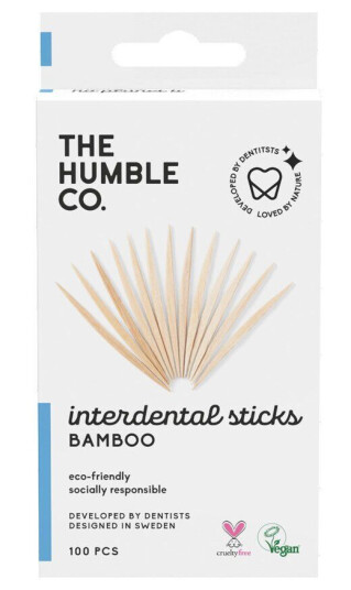 The Humble Co. The Humble Co Bamboo Interdental Sticks 100pcs