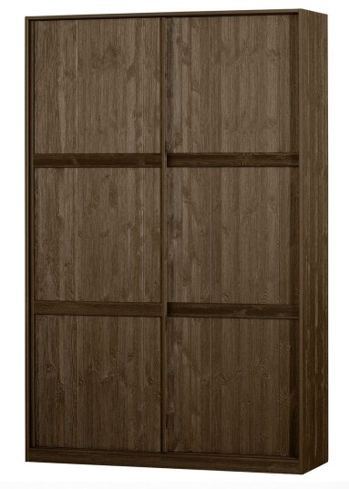 Bepurehome Katoi Garderobeskap 215x139 - Dypbørstet Umber Unoliving 1716628-01-0 1716628-02-0