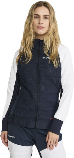 Craft Nor ADV Nordic Training Speed Jacket Dame Blaze/White M Craft Nor ADV Nordic Training Speed Jacket Dame Blaze/White M