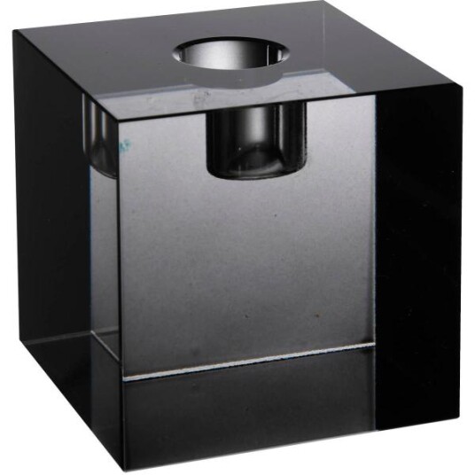 Stiernholm  Milano lysestake kvadrat 8x8 cm smoke